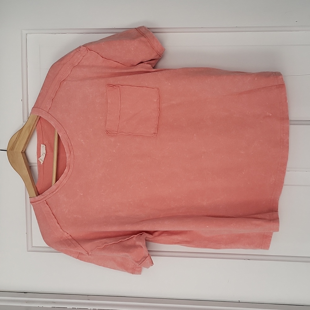 Women's New In mineral wash top size large